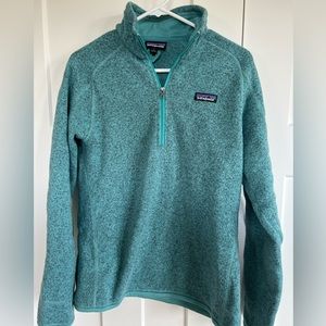 Teal Women’s Better Sweater 1/4 Zip